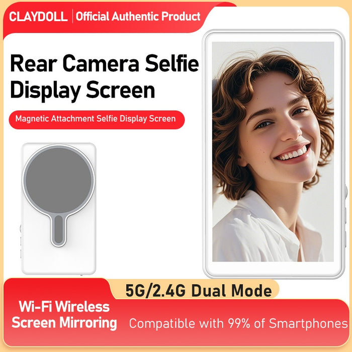 Écran selfie magnétique sans fil