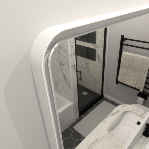 Miroir led salle de bain