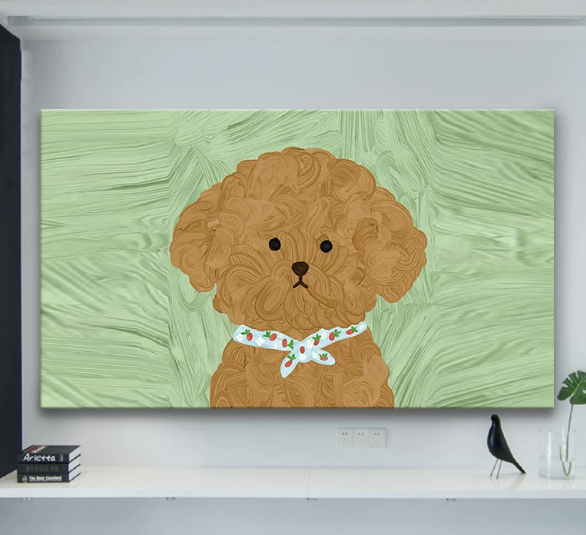 Housse TV "Toile"