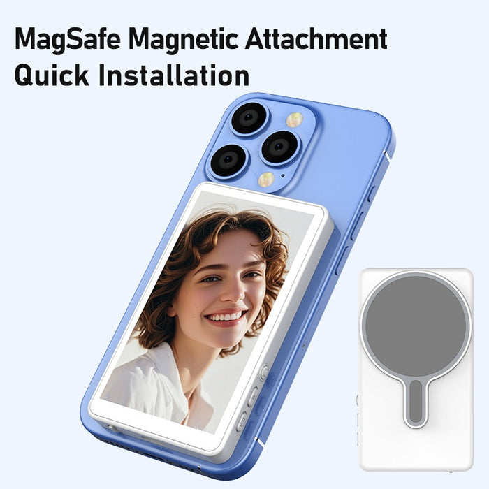 Écran selfie magnétique sans fil
