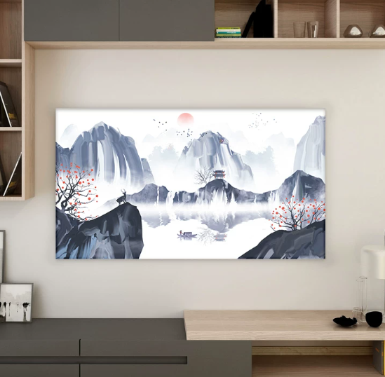 Housse TV "Toile"