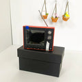 1:12 Scale Mini Playable TV Dollhouse Accessory for OB11 Dolls - Miniature Gachapon Decoration